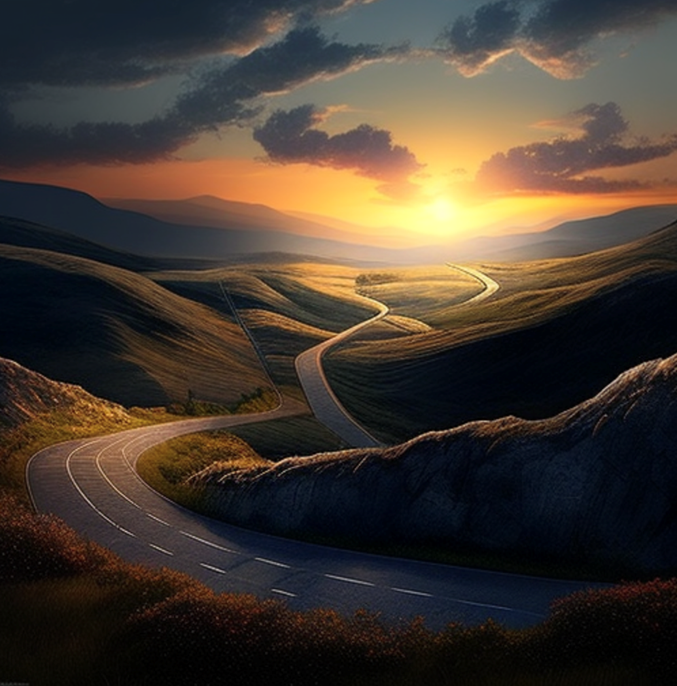 winding road